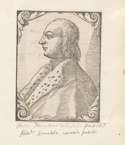 Portrait de Girolamo Donati - Anonymous