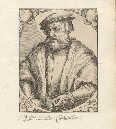 Portrait de Hernán Cortés - Anonymous