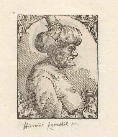 Portrait de Horuccius Barbarosso - Anonymous