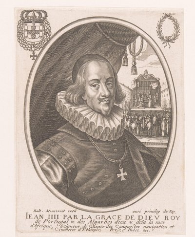 Portrait de Jean IV de Portugal - Anonymous