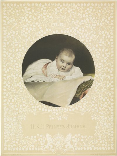 Portrait de Juliana, reine des Pays-Bas - Anonymous