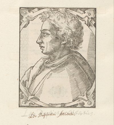 Portrait de Leon Battista Alberti - Anonymous