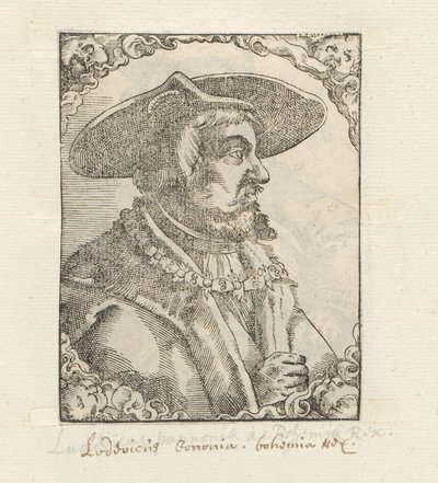 Portrait de Louis II de Hongrie - Anonymous