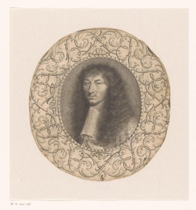 Portrait de Louis XIV entouré d