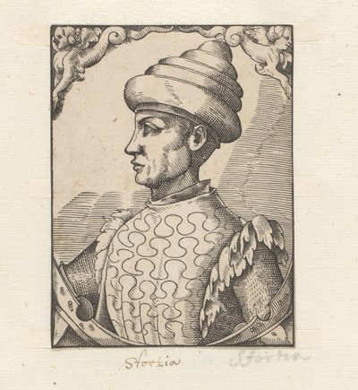 Portrait de Muzio Attendola Sforza - Anonymous