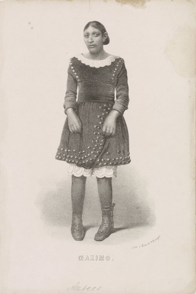 Portrait de Máximo, 1857 - Anonymous