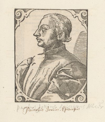 Portrait de Paolo Giovio - Anonymous