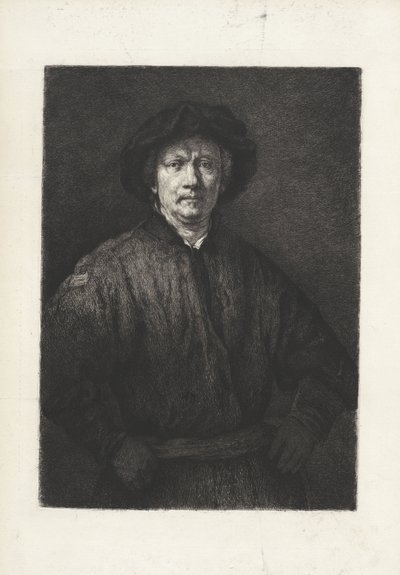 Portrait de Rembrandt Harmensz. van Rijn - Anonymous