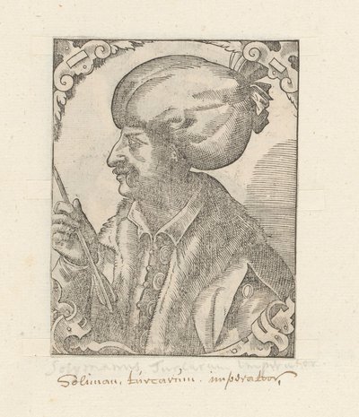 Portrait de Soliman le Magnifique - Anonymous