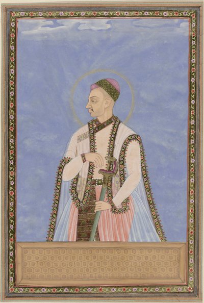 Portrait du sultan Muhammad-Quli, fils de Muhammad-Quli Padsha; après son père, il a régné sur Golconde - Anonymous