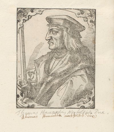 Portrait de Thomas Howard - Anonymous