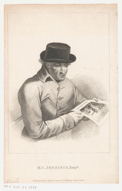 Portrait du collectionneur Henry Constantine Jennings - Anonymous
