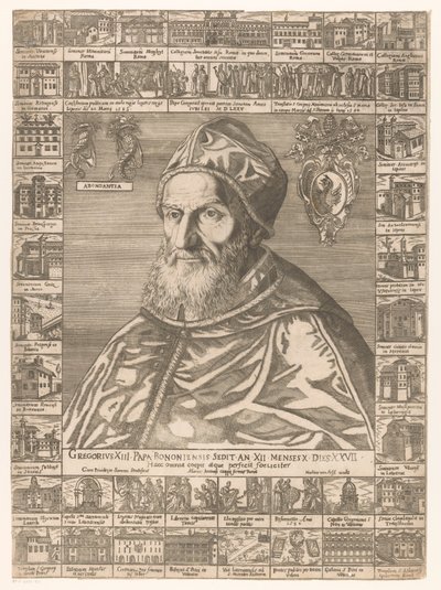 Portrait du pape Grégoire XIII - Anonymous