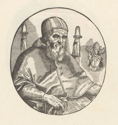 Portrait du pape Jules II - Anonymous
