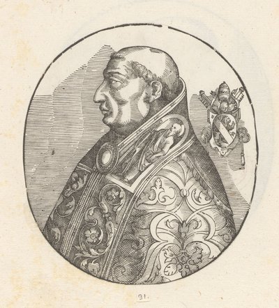 Portrait du pape Paul II - Anonymous