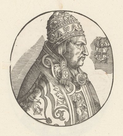 Portrait du pape Pie II - Anonymous