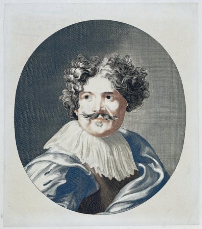 Portrait du peintre Simon de Vos - Anonymous
