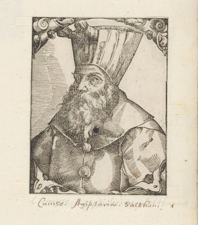 Portrait du sultan Al-Ashraf Qansuh al-Ghawri - Anonymous