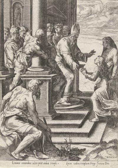 Présentation de Marie au temple - Anonymous