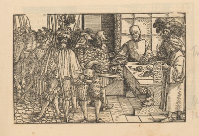 Chevaliers chez un usurier - Anonymous