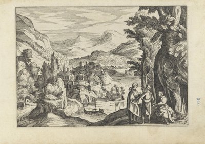 Paysage fluvial - Anonymous