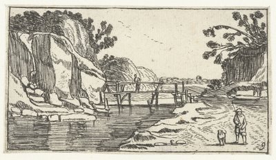 Paysage rocheux avec chemin le long d