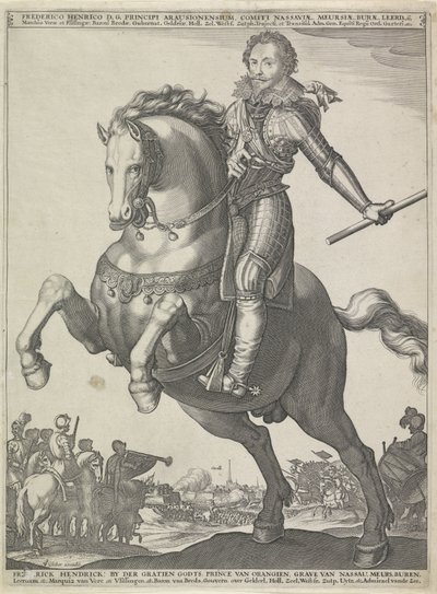 Portrait équestre de Frédéric-Henri, prince d