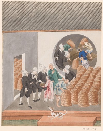 Dégustation du thé - Anonymous
