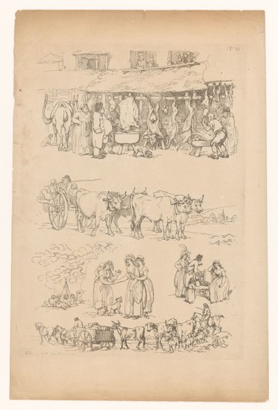 Scènes de la vie rurale - Anonymous