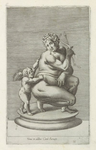 Sculpture de Vénus et Amour - Anonymous