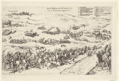 Bataille de Mookerheide, 1574 Battaglia di Moch, sotto il Commendator Maggiore An.o 1574 - Anonymous