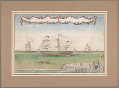 Navires espagnols près d
