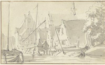 Vue de la ville - Anonymous
