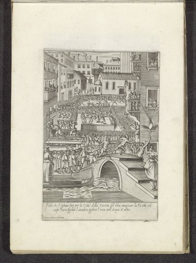Fête de rue à Venise - Anonymous