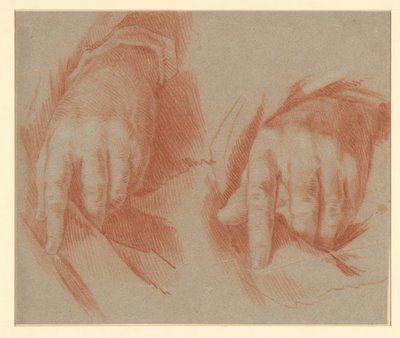 Étude de deux mains - Anonymous
