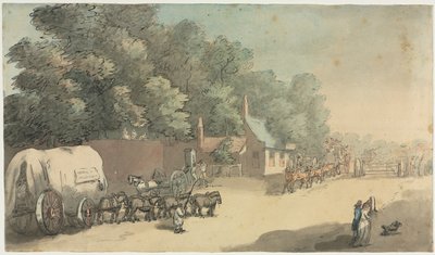 La Barrière de péage - Anonymous