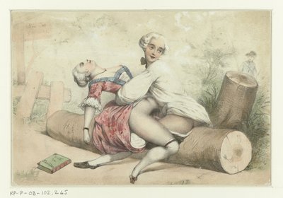 Trois couples ayant des relations sexuelles - Anonymous