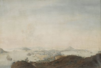 Trois vues de la rivière des Perles : Canton, Macao, Whampoa - Anonymous