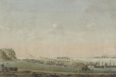 Trois vues de la rivière des Perles : Canton, Macao, Whampoa - Anonymous