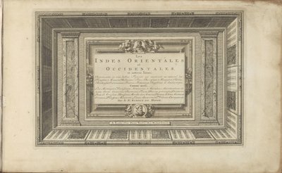Page de titre pour : Les Indes Orientales et Occidentales et autres lieux - Anonymous