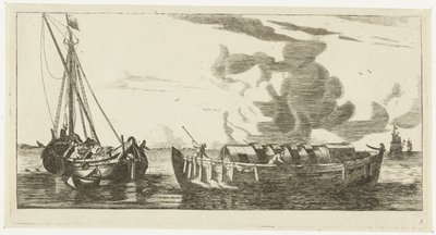 Deux navires : un allégeur d