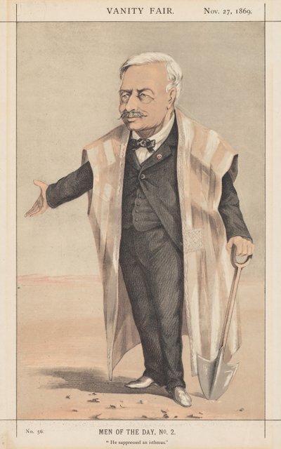 Vanity Fair : Hommes du jour, No. 2 "Il a supprimé un isthme" - Anonymous