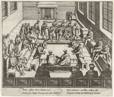 Interdiction de la prédication protestante à Anvers, 1577 - Anonymous