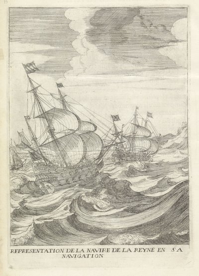 Départ de Marie de Médicis (série: Histoire de l
