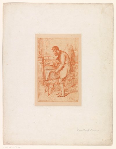 Collectionneur de gravures - Anonymous