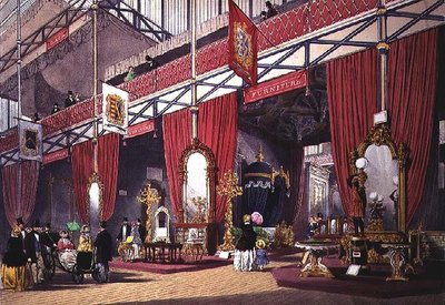 Vue de la section des meubles de la Grande Exposition, 1851 - Anonymous
