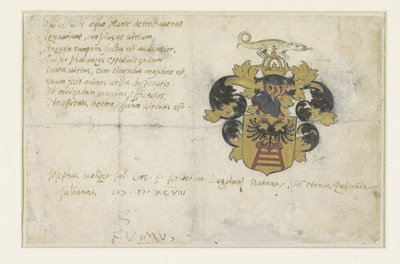 Armoiries de Josephus Justus Scaliger - Anonymous