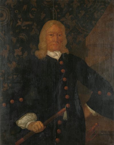 Portrait de Willem van Outhoorn, Gouverneur général des Indes orientales néerlandaises - Anonymous