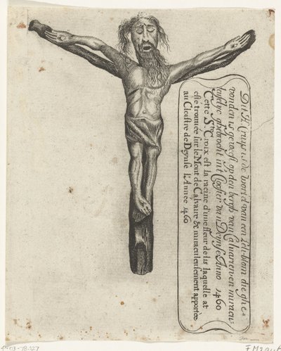 Croix miraculeuse dans le monastère de Deinze, 1460 - Anonymous