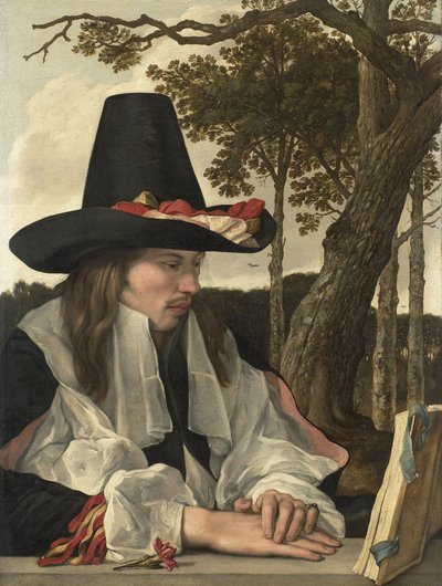 Un homme lisant, vers 1660 - Anonymous Anonymous